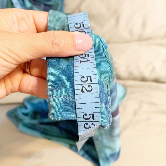 80s/90s KLG & Co. Vintage Midi Dress Button Short Sleeve Cardigan Size Small - Picture 11 of 12